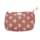 Trousse toilette coeur sauvage terracotta