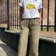 Pantalon Léon Kaki