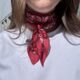 Foulard Auguste Rouge