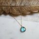 Collier Justine pierre Labradorite