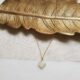 Collier Trèfle Subhagya Pierre De Lune