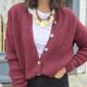Gilet Sam Bordeaux