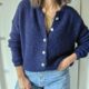 Gilet Sam Bleu Irisé