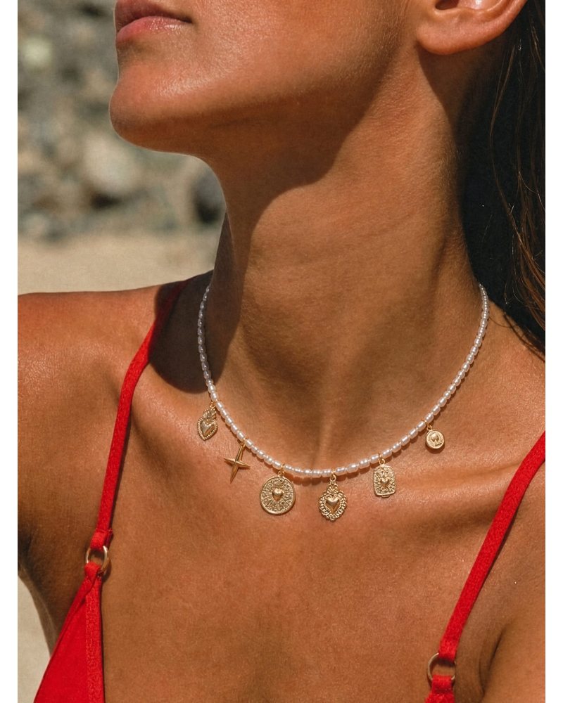 collier-multipampilles-perles-coeur-dore
